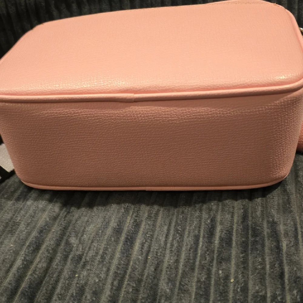 Karl Lagerfeld Pink Shoulder Bag with Silver Accents - Picture 3 of 10